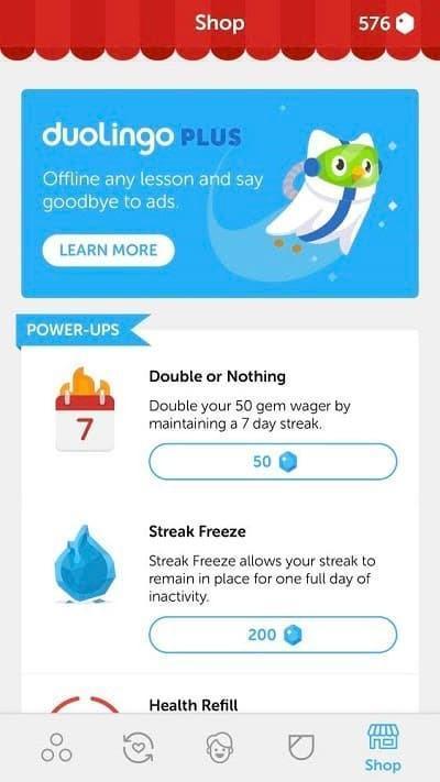 language learning app like Duolingo