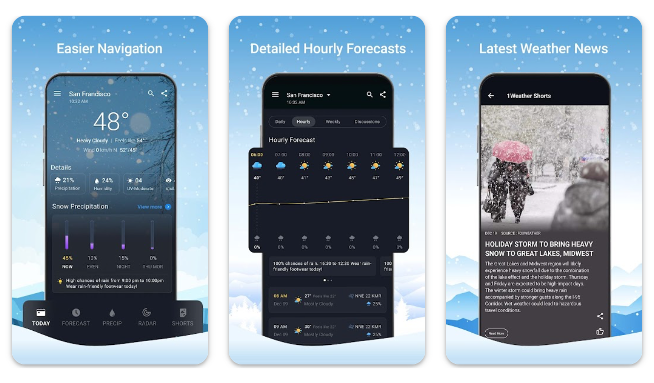 Best weather app discount for wear os